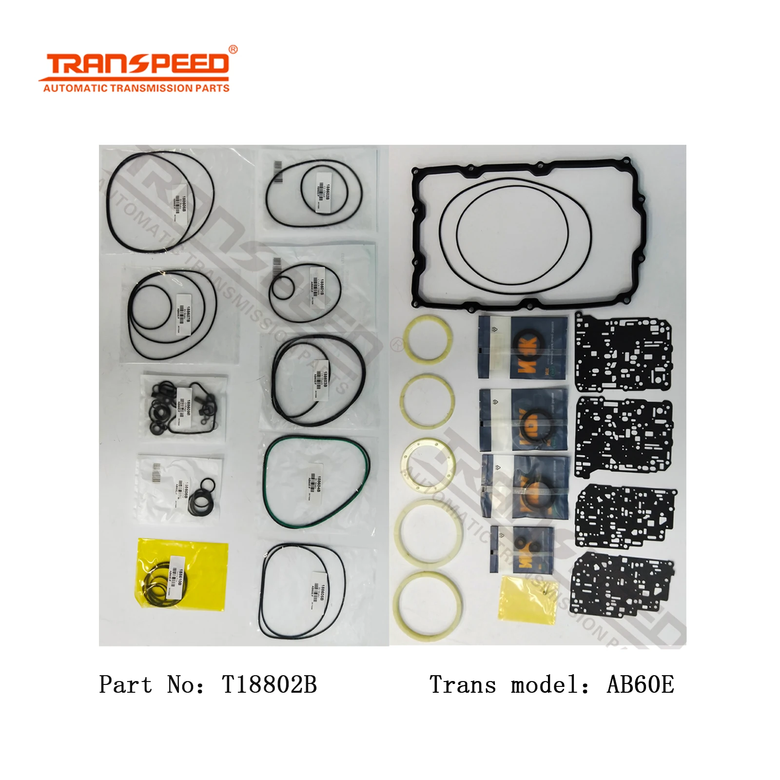 TRANSPEED AB60E AB60F Auto Transmission Gearbox Rebuild Master Kit For LAND CRUISER SEQUOIA 5700 Transmission And Drivetrain