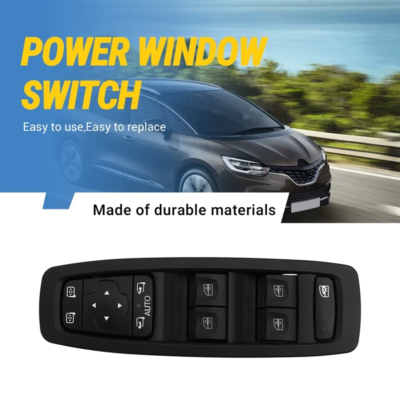 254012952R Car Front Left Power Window Switch For Renault Grand Scenic IV LHD