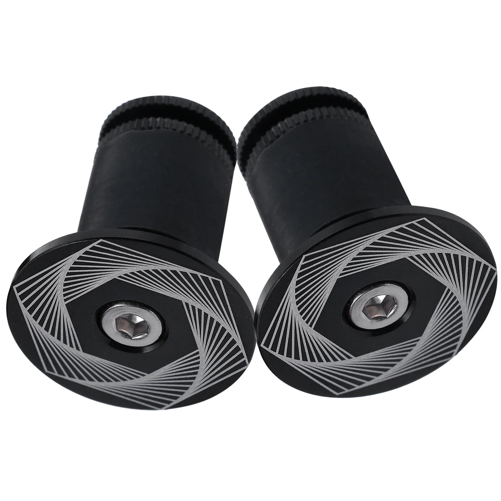 2Pcs High-Quality Aluminum Handlebar End Plugs Perfect for Cycling Supplies 15-225mm Diameter Bar End Plugs Cycling Supplies