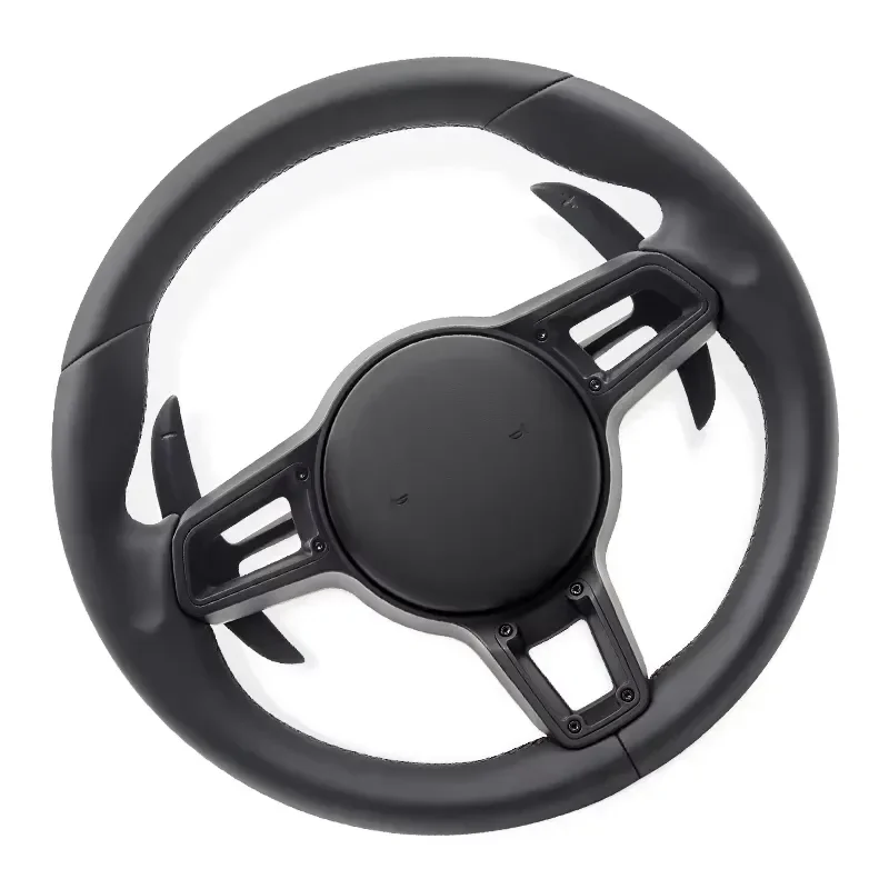 Steering wheel for Porsche Leather Carbon Fibre Alcantara LED Macan Cayenne Panamera Taycan 718 Cayman 991 992 911 Carrera