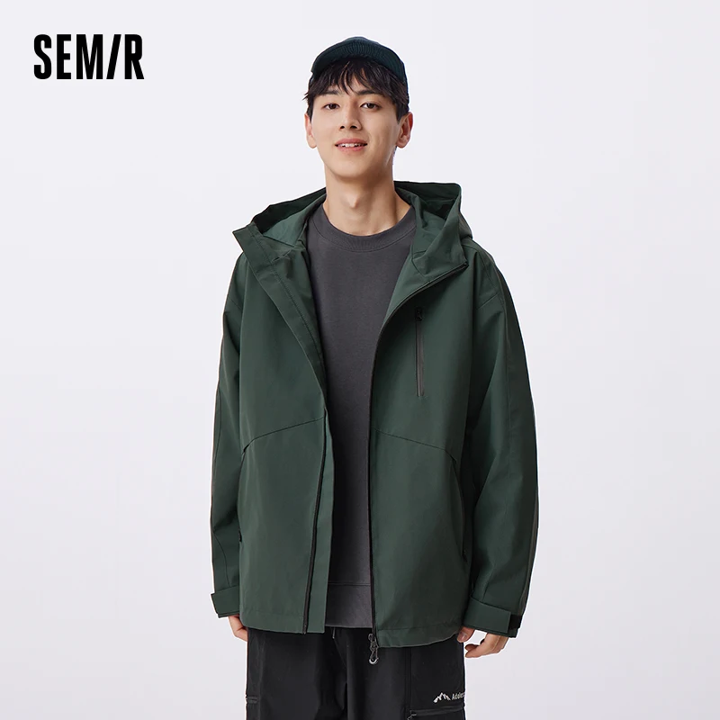 Semir Outdoor Jacket Couple Three-proof 2024 Autumn New Couple Jacket