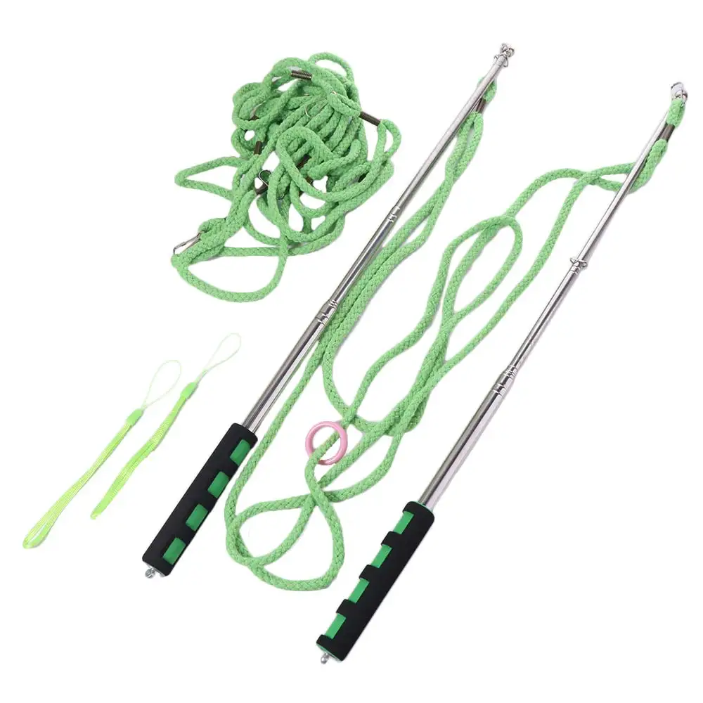 Children Big Size Outdoor Bubble Wand Adjustable Telescopic Bubble Machine Sticks Long Huge 3 Style Bubble Rope Set Party Favors