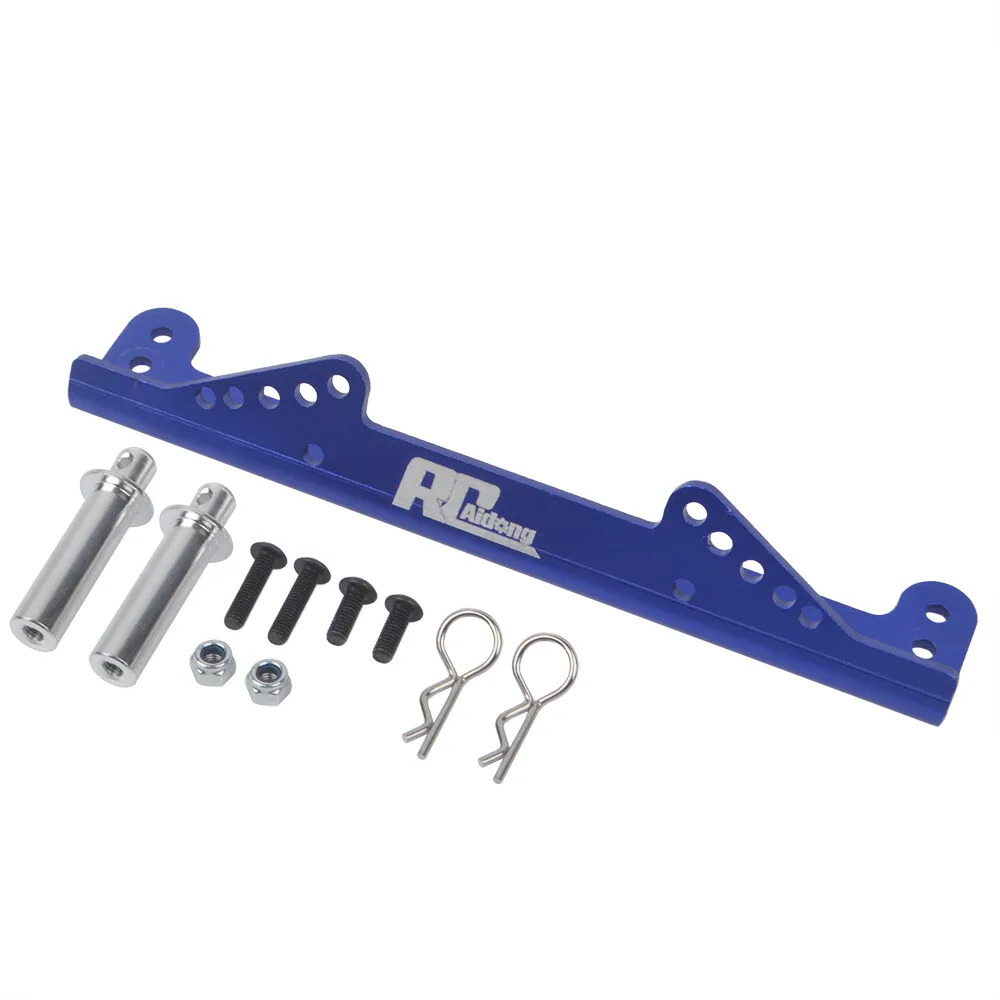 

Aluminum Front Body Mounts Suitable for Traxxas 1/10 2WD Rustler VXL, Rustler, Nitro Rustler