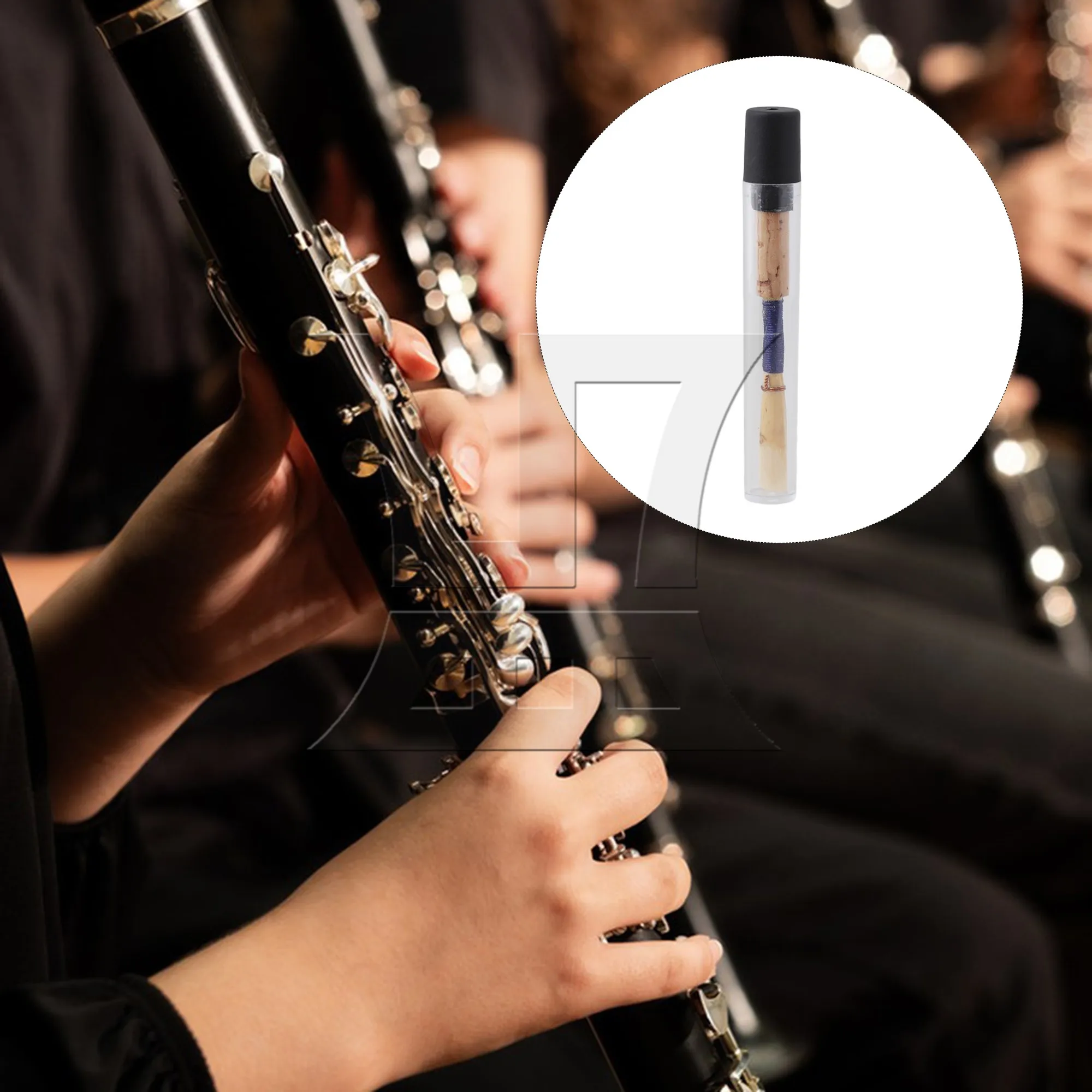 

Новые трости для гобоя Yibuy, средней жесткости, 2.5, с трубкой для крепления