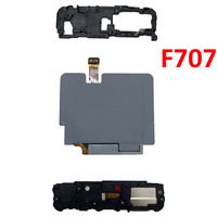 For Samsung Galaxy Z Flip2 5G F707 Flip 2 Wireless Charging Induction Coil NFC Module Flex Cable With Metal Sheet Parts