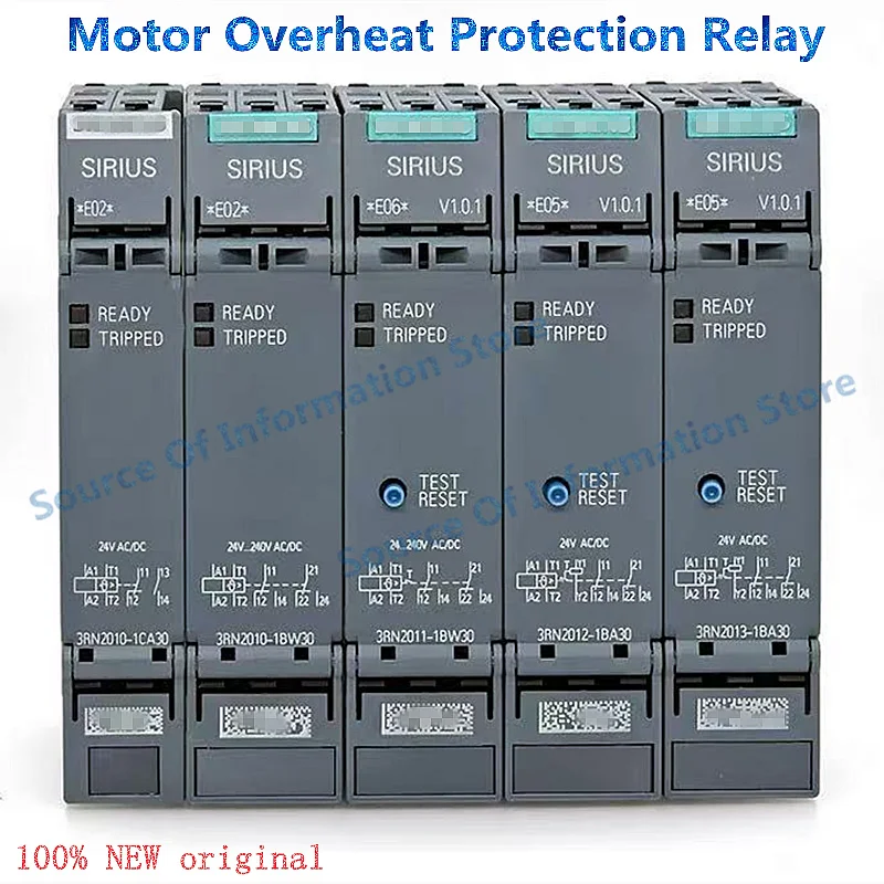 

Motor Overheat Protection Relay 3RN2010/2011/2012/2013-1BW30-1BA30-1CA30