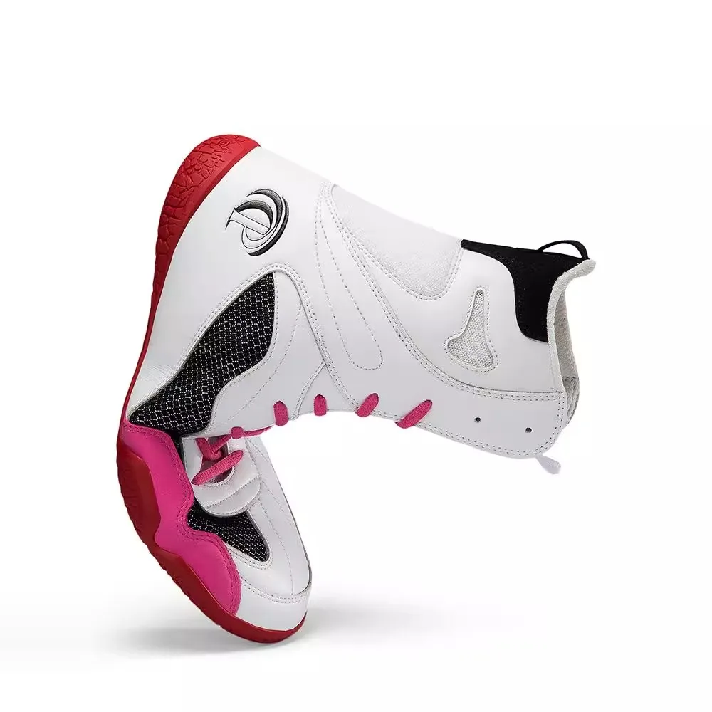 

Мужские высокие борцовские туфли. Удобная боевая спортивная обувь. Мужские нескользящие борцовские тренировочные туфли.