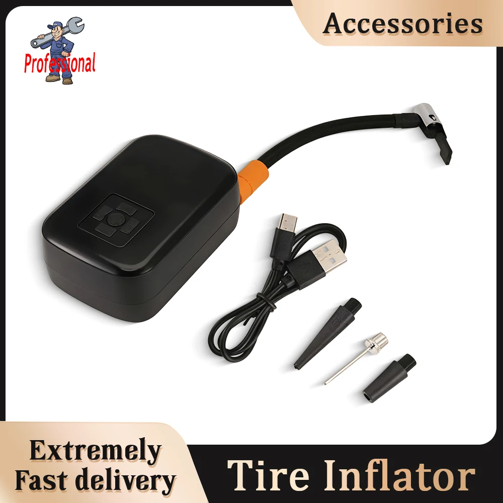 

Car Electric Tyre Inflator Pump Cordless Fast Inflation Vehicles Inflatable Pump Tire Inflator Pump Motorcycle Cars Accesories