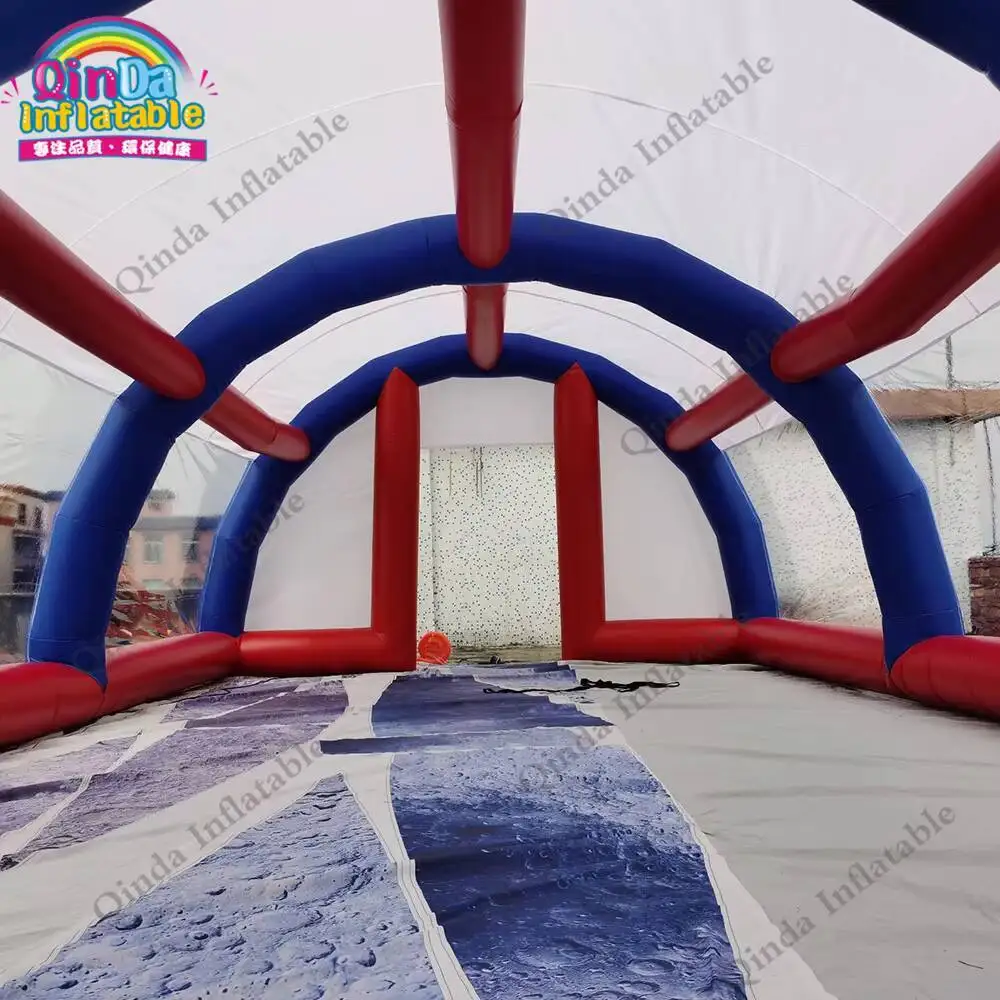 Outdoor Giant Inflatable Restaurant Shelter Tunnel Commercial Inflatable Sport Field Tent For Sale