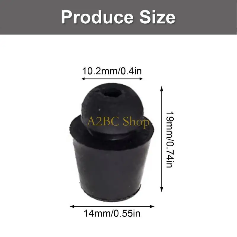 

A2BC 10Pcs/20Pcs Door Bumper Rubber Shock Absorbing Cushion Auto Accessories for IX35