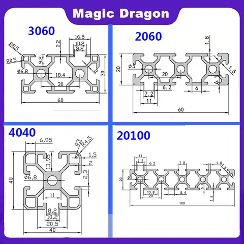 6 best sales 4040 एल्यूमीनियम प्रोफ़ाइल - №1