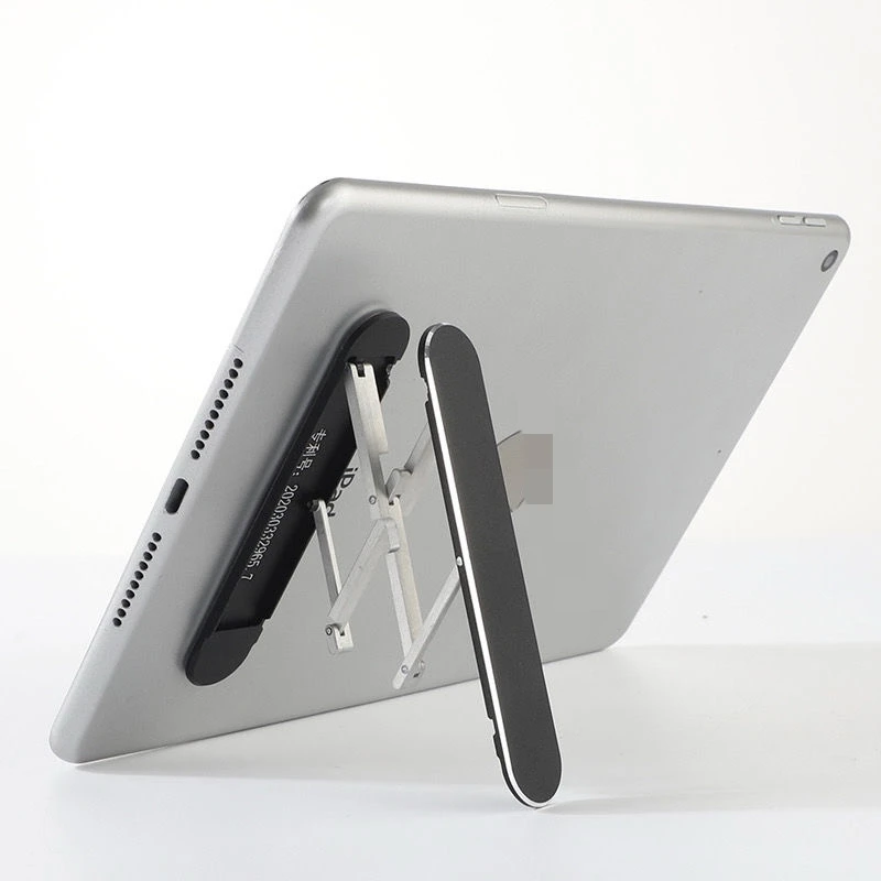 

Tablet stand desktop ultra-thin tablet accessories all aluminum alloy multifunctional adhesive back sticker portable folding