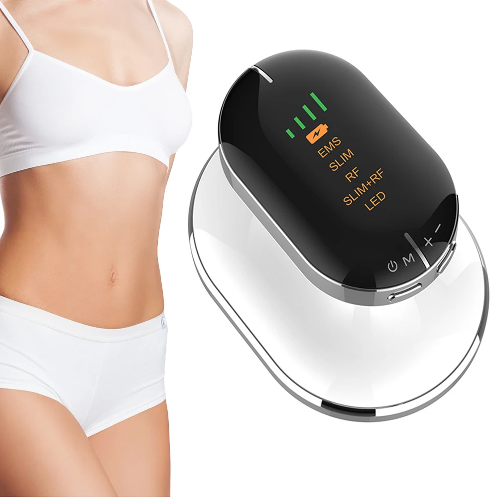 

RF Radio Frequency Body Slimming Machine EMS Fat Burner Slim Shaping Device LED Light Therapy Lose Weight Cellulite Massager
