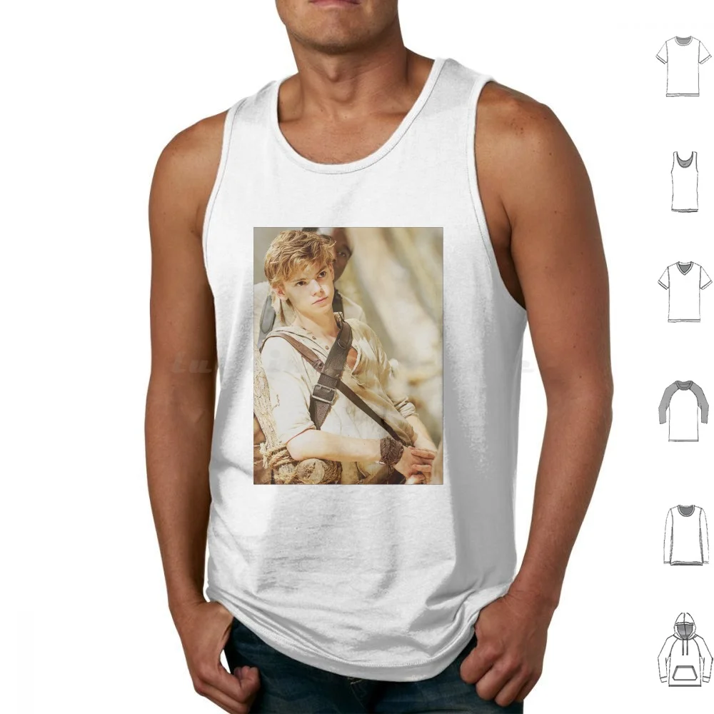 Camisetas The Maze Runner Newt para hombre, camisetas gráficas para mujer, camisetas sin mangas informales, chaleco sin mangas The Maze Runner Newt For