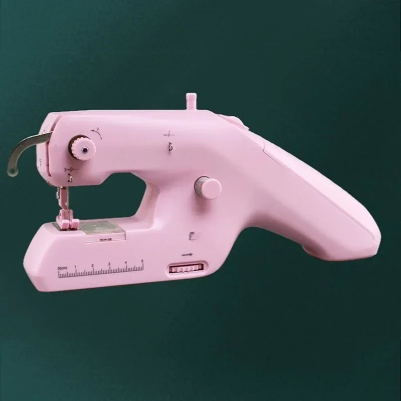 Handheld sewing machine household electric double wire