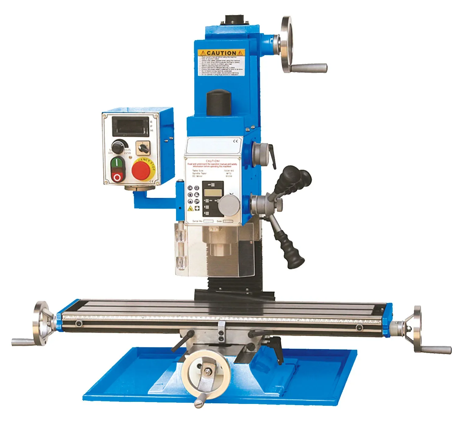 

Hot Sale Benchtop 25mm Drilling Milling Machine for Metal Working SP2217-III Good Quality Fast Delivery Free After-sales Service