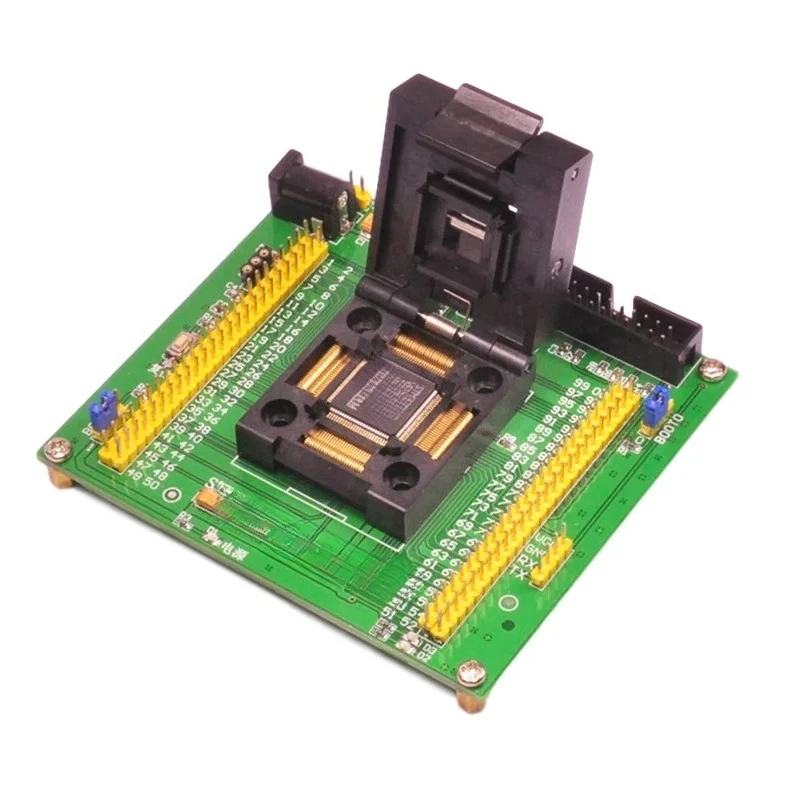 for STM32-QFP100 Mass Production Programming Seat Test Socket Download Tool 0.5mm LQFP100