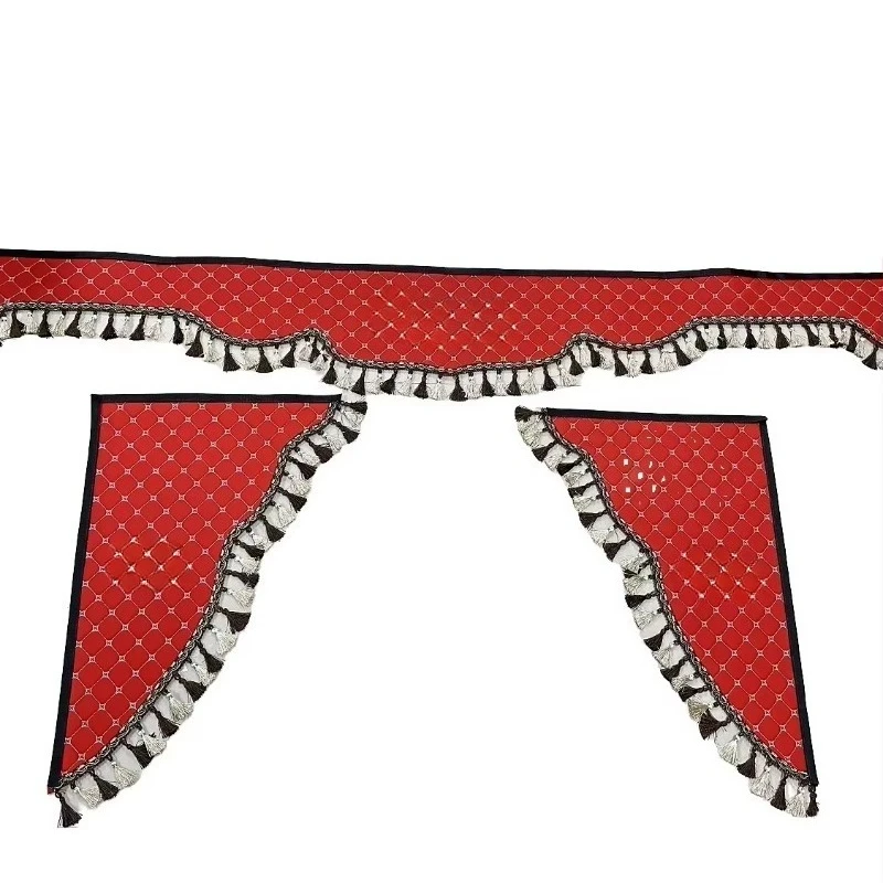 

Durable Sun Shade Truck Curtain Luxury Design Interior Kits for SCANIA/VOLVO/DAF/MAN/HOWO Protection Function