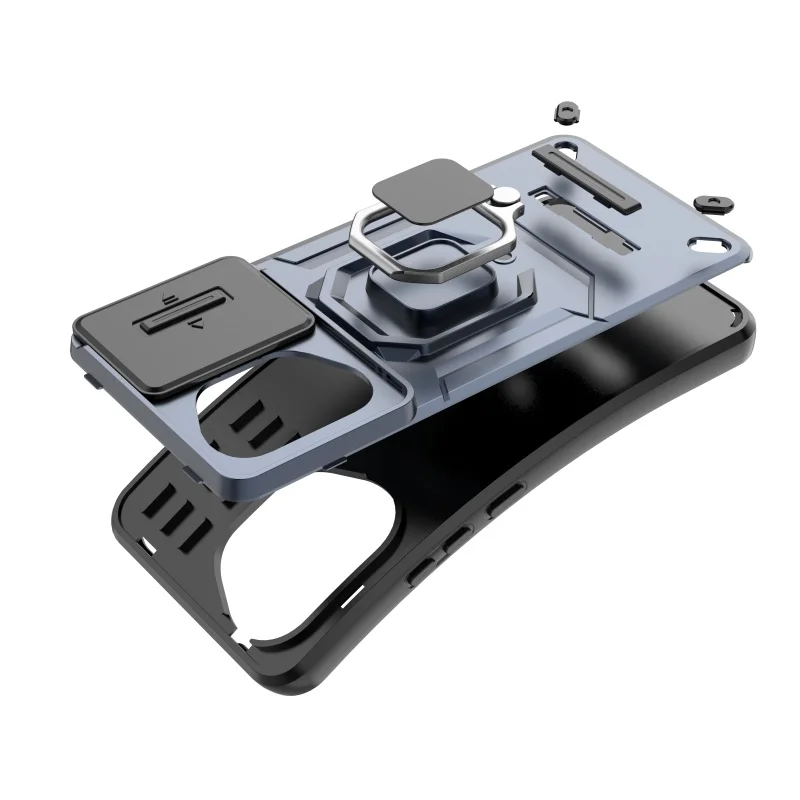 Para Honor 400 funda Honor 400 Capas nueva PC a prueba de golpes teléfono parachoques trasero lente anillo protector soporte Fundas Huawei Honor 400