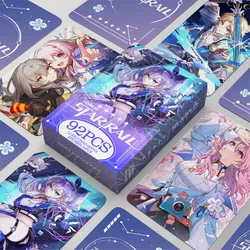 92pcs/Set Anime Honkai: Star Rail Photo Cards Lomo Cards Stickers Double Sided Printing High Quality Photocards Fans Gift