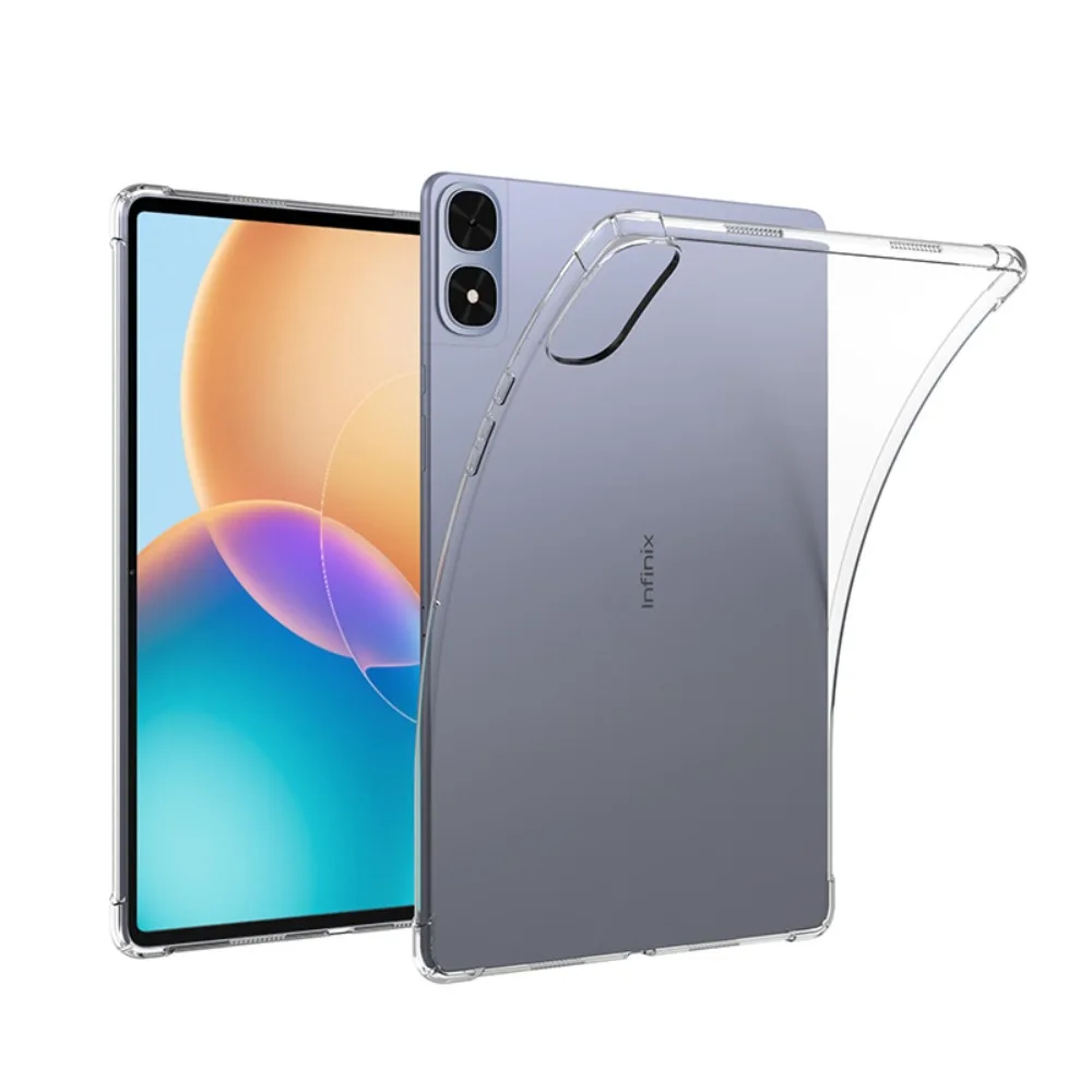 Clear Case For Infinix XPad Edge X1302 Case,13.2 inch, TPU Ultra-Slim Shockproof Soft Transparent Coverwith 4 Shockproof Airbags