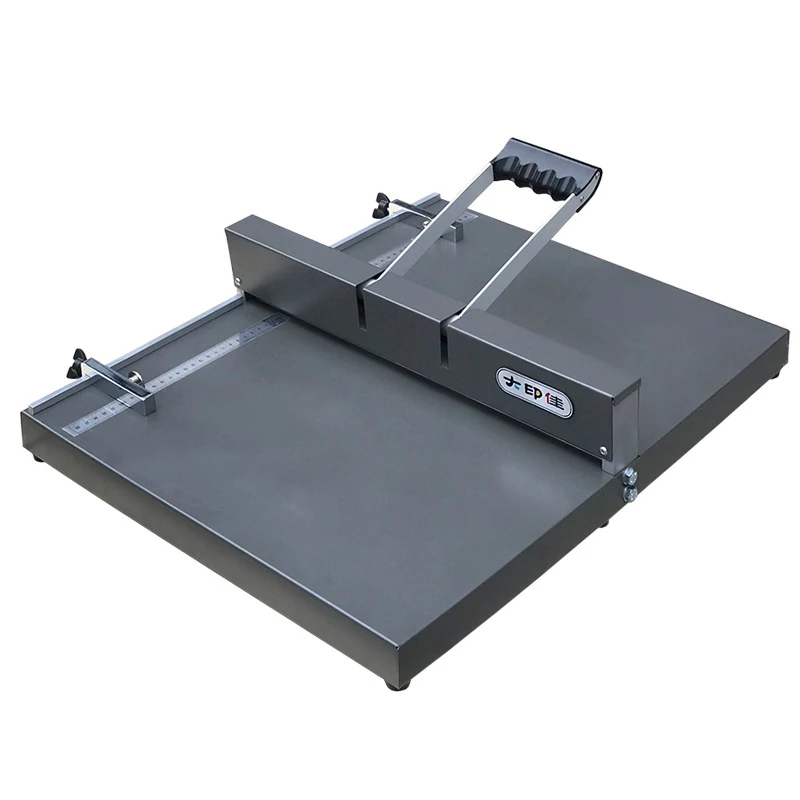 Manual Creasing Binding Machine for Business Cards Photos Greeting Cards Booklets Creasing Folding
