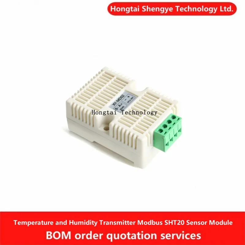Temperature and Humidity Transmitter XY-MD02 Modbus SHT20 Sensor Module High Precision Temperature and Humidity Monitoring RS485
