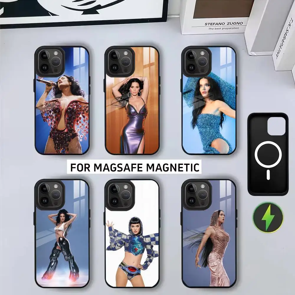 

143 K-Katy P-Perry Lifetimes Tour Phone Case For iPhone17,16,15,14,13,12,11 Plus,Pro Magnetic For Magsafe Wireless Charging