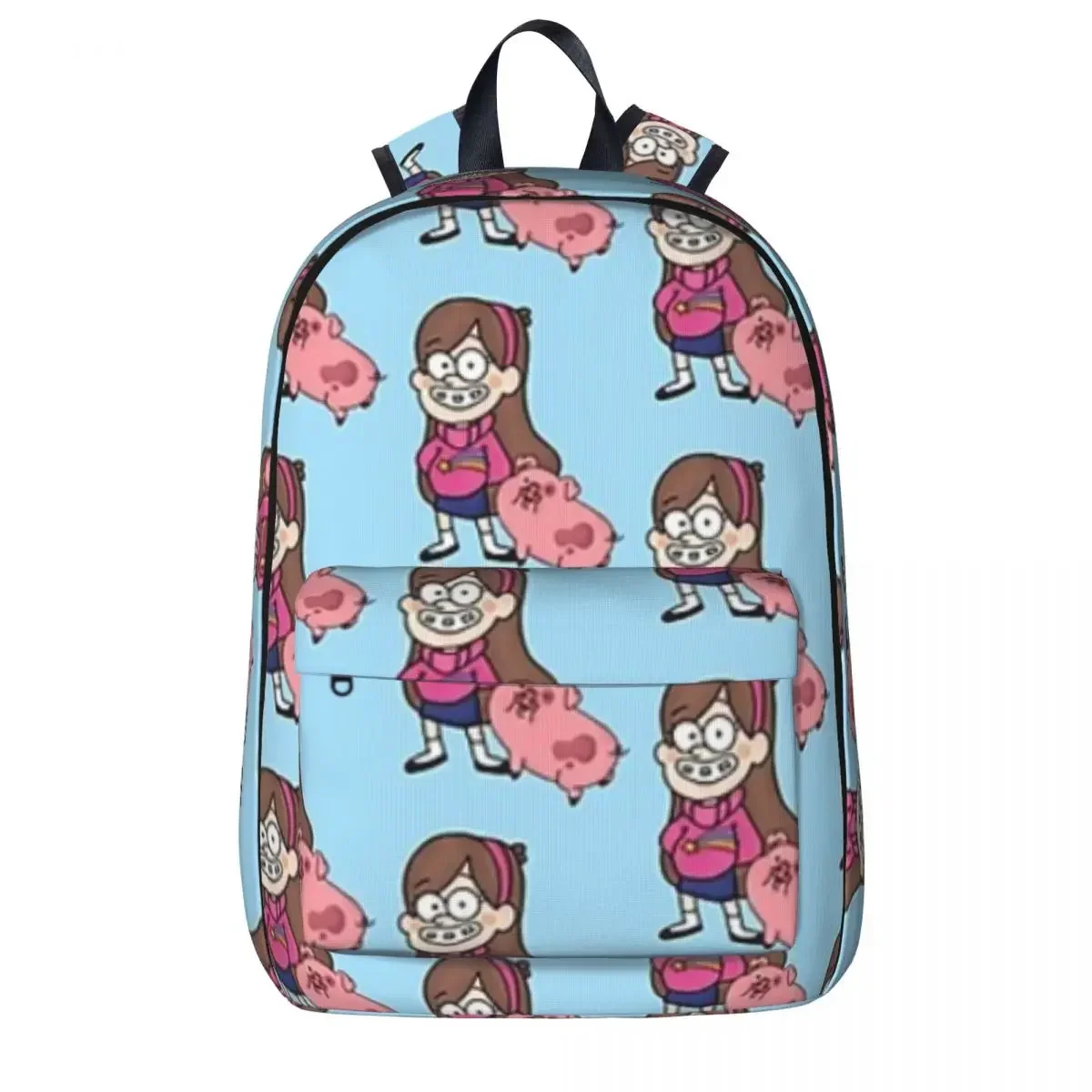 

Mabel And Waddles Woman Backpacks Boys Girls Bookbag Waterproof Children School Bags Portability Laptop Rucksack Shoulder Bag