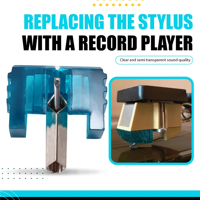 【السلع الأكثر مبيعًا】قلم بديل لسيارة باناسونيك تكنيكس EPC-270C إبرة الفونوغراف الدوارة لمسجل الفينيل LP