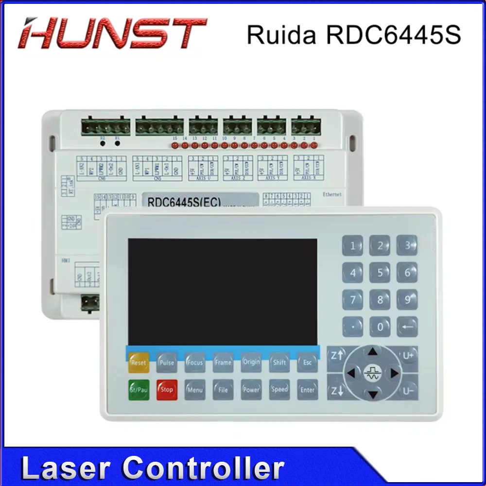 HUNST Ruida RDC6445G Karta sterowania laserem CO2 Płyta główna do systemu sterowania maszyną do cięcia laserowego CNC RDC6445S