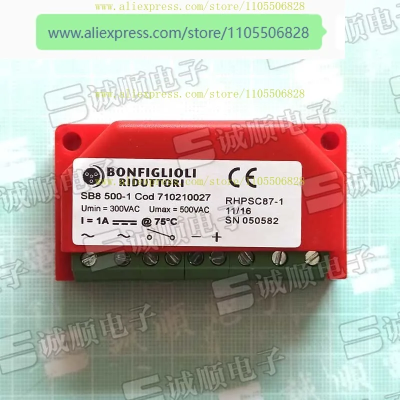 

SB8 500-1 710210027 300 Vac 500 1A BONFIGLIOLI RHPSC87-1