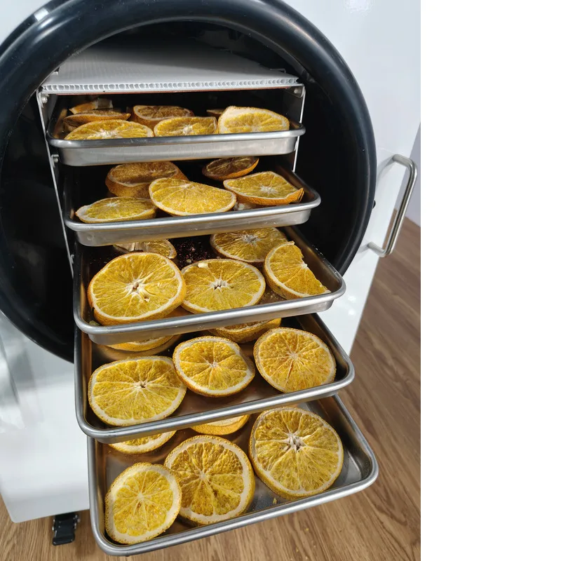 2025 جديد أبيض 6 كجم 5 صواني الحليب الغذاء مجفف التجميد المنزلي اللحوم والفواكه والخضروات، مجفف التجميد المنزلي