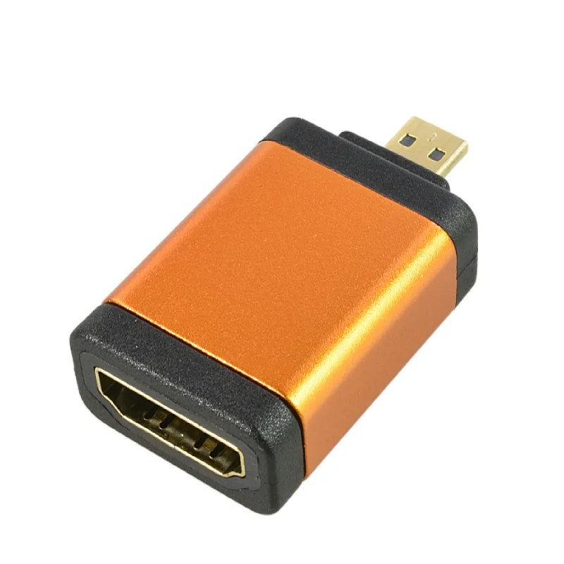 Micro hdmi-tipo compatível d ao adaptador fêmea compatível com hdmi conversores para microsoft surface rt em estoque