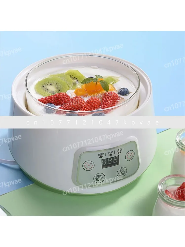 Fully Automatic Fermentation Tank,Yogurt Glass Container Cup,Natto Rice Wine Fermentation Machine,3-in-1 Electric Yogurt Machine