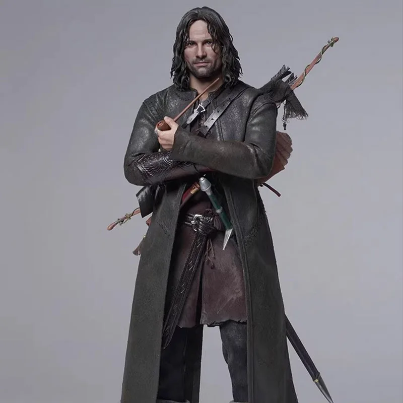 Queen Studios Inart Lord Of The Rings Figures 1/6 The Guardian Of The Ring Aragorn Action Movable Figures Boy Collection Gift