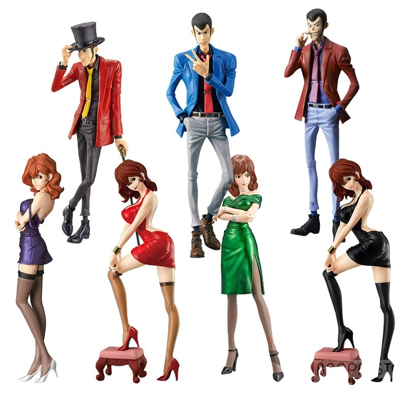 

Очки Bandai: Lupin III MSP, Lupin Sparkling Charm, Swimsuit, Feng Bu'er Zi, Qian Xingxing, One Police Department, ручная работа
