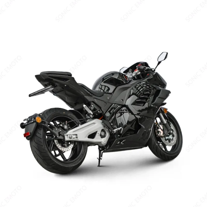 Lithium Battery Racing Style Electric Motorcycle 72V High Performance E-Motorcycle 80km/h 80km Range Daily Travel