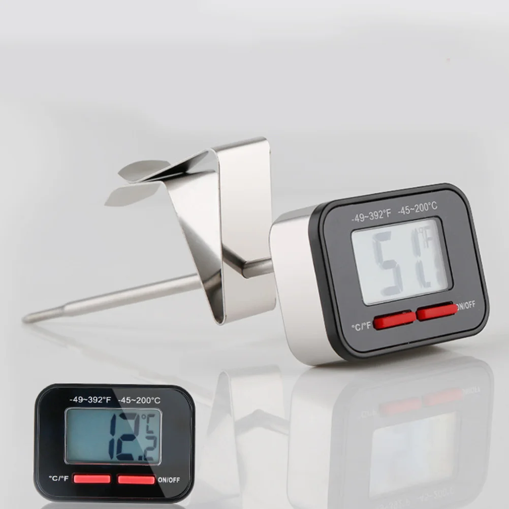 Tea Digital Coffee Lightweight Coffee Thermometer For Home Commercial Cafe Milk Tea Thermometer Use