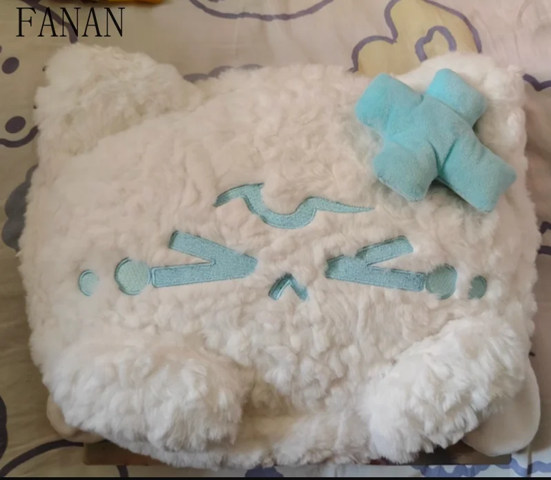 Mochilas para niñas, bolsos bordados de gato bonito y dulce para mujer, bolso de felpa Original de invierno, mochila de doble hombro suave y Adorable