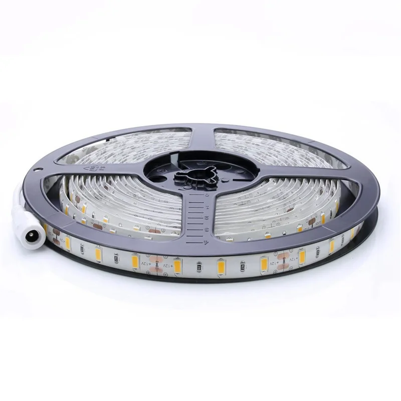

ABUP-6X Flexible 5M DC 12V 36W SMD 2835X300 Leds IP20 Warm White(3000K) LED Strip Band Lights