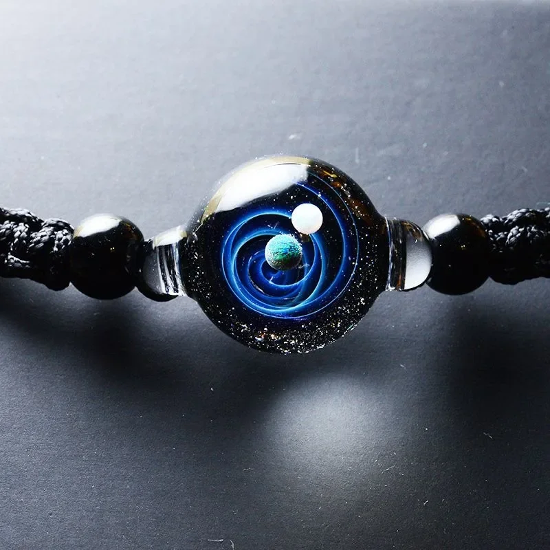 Cosmic Glass Bracelet, Opal Silver Powder, Dream Cosmic Bracelet