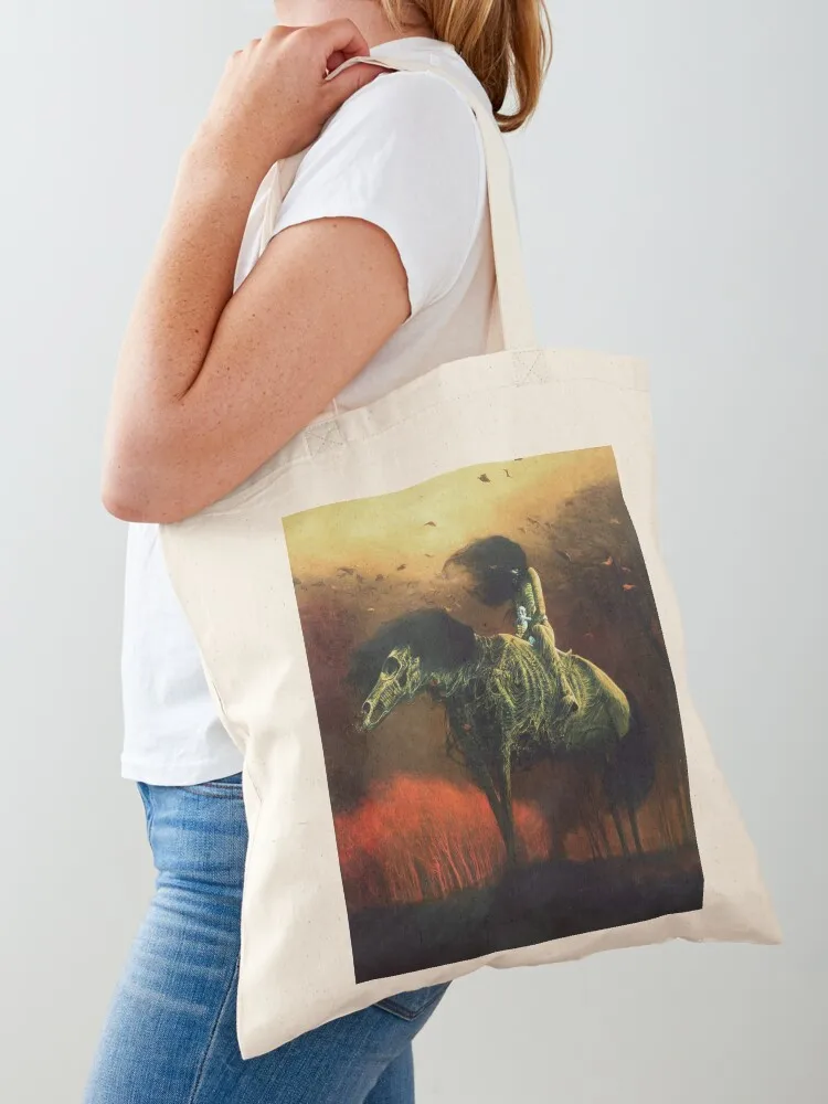 Beksinski Tote Bag bolso de compras mujer bolso de compras bolso de lona