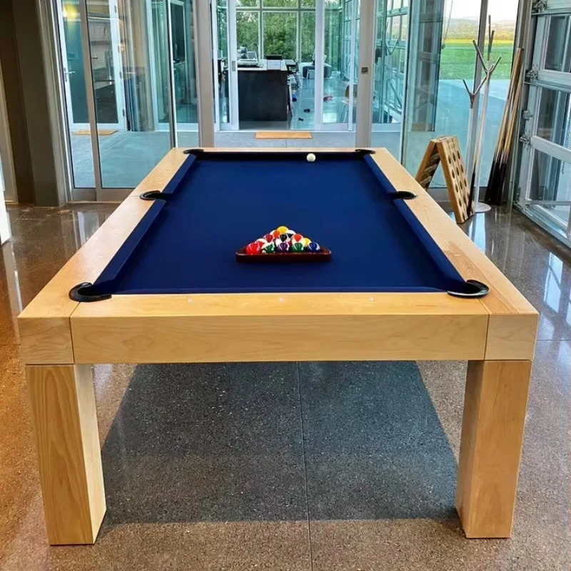 Factory Direct Sale High Quality Custom 9Ball Style Pool Table 7ft 8ft 9ft Billiard Table with Solid Wood Legs and Top a Slate