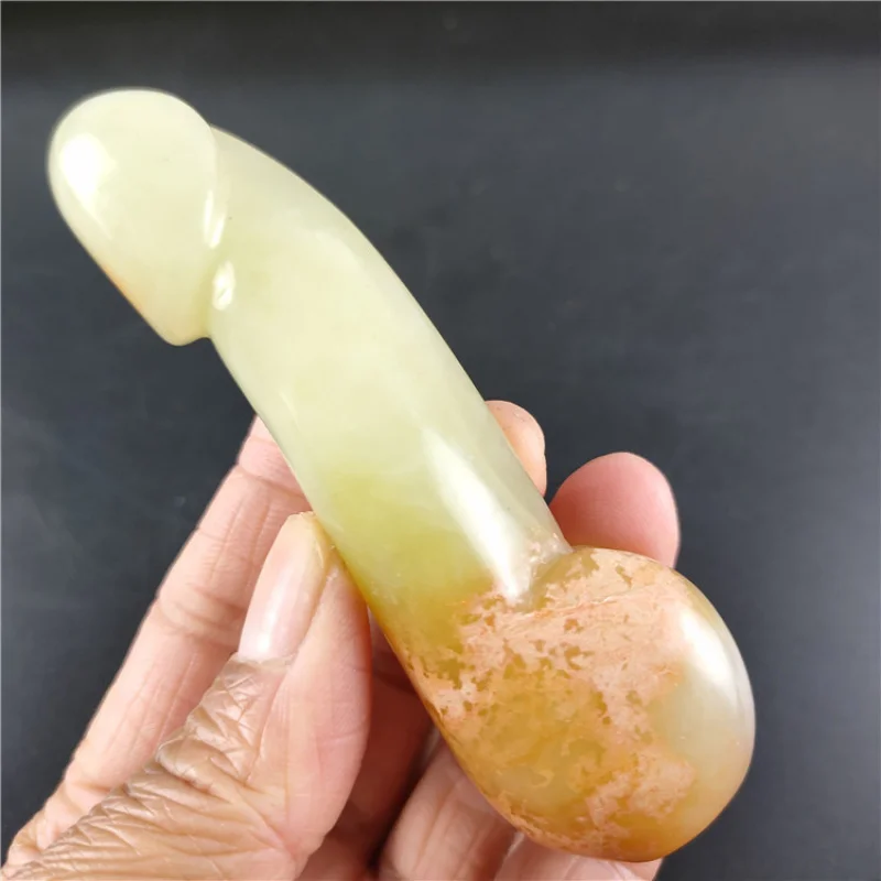 Hongshan Culture Xiuyan Jade Sun Man Small Penis Pendant Hanging Ornament Wholesale