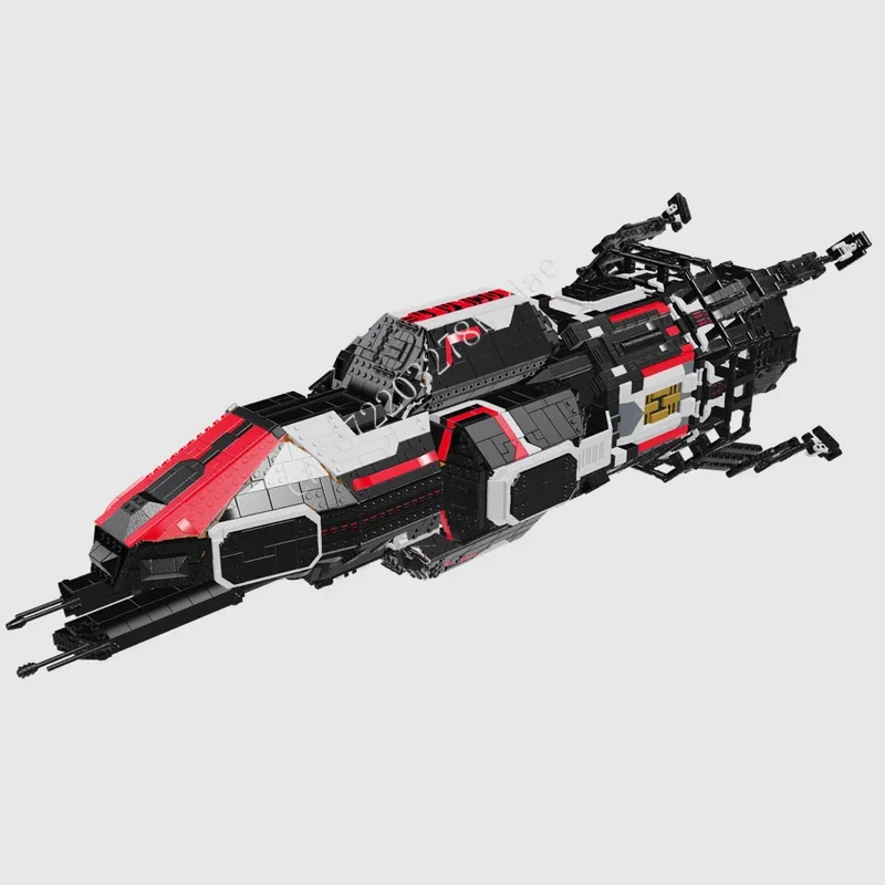 9291PCS Rocinante Space War Military MOC SpaceShip Battle Puzzles Architecture Holiday Christmas Birthday Toy Gift for Kids Ages