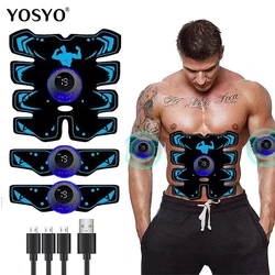 Electric Intelligent Abdominal Muscle Stick EMS Muscle Exercise Weight Loss Instrument Massage Weight Loss Stick USB Charging