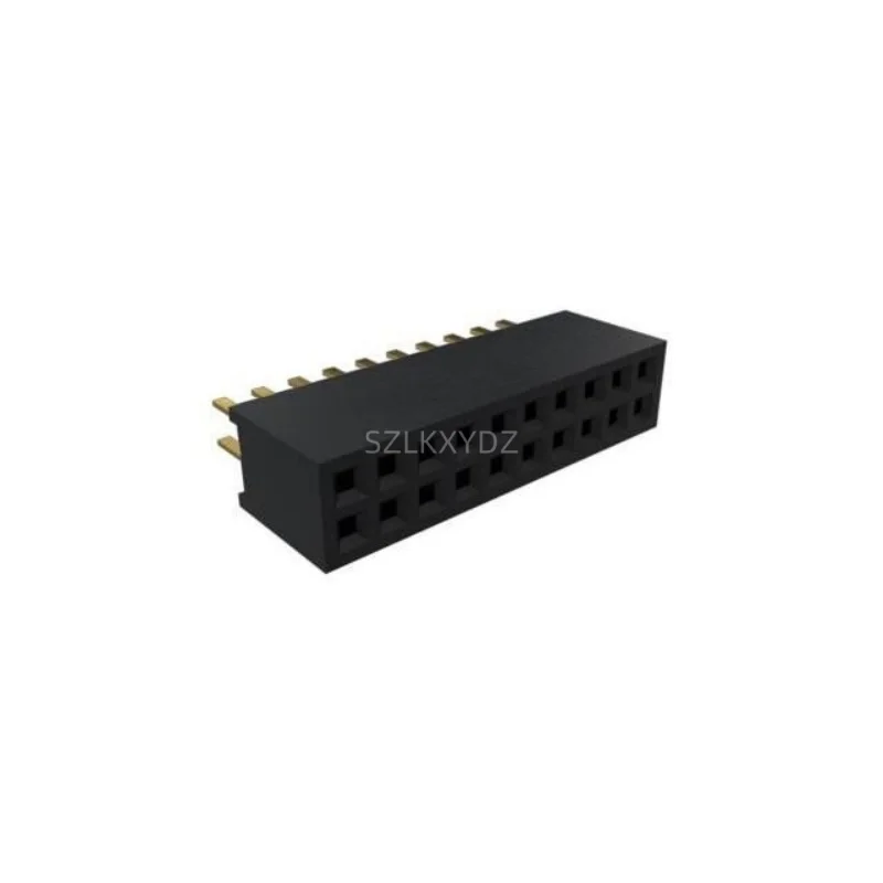 

10PCS/LOT 20021311-00012T1LF P=1.27MM CONN RCPT 12POS 0.05 GOLD PCB