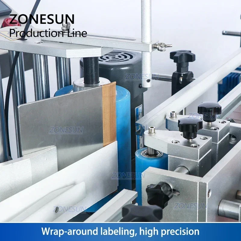 ZONESUN ZS-FAL180P6 Баночка с медом, дезинфицирующее средство для рук, жидкость, автоматическая машина для наполнения бутылок с водой, укупорки и маркировки для сока, молока