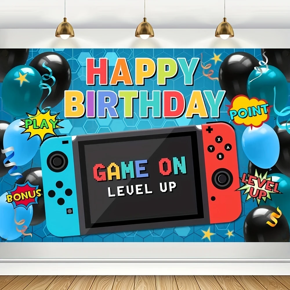 Alles Gute zum Geburtstag Spiel Banner, Party Dekoration Zubehör, Party Dekoration Verbrauchsmaterialien, Party Tasche, Geburtstag Banner, Heimdekoration
